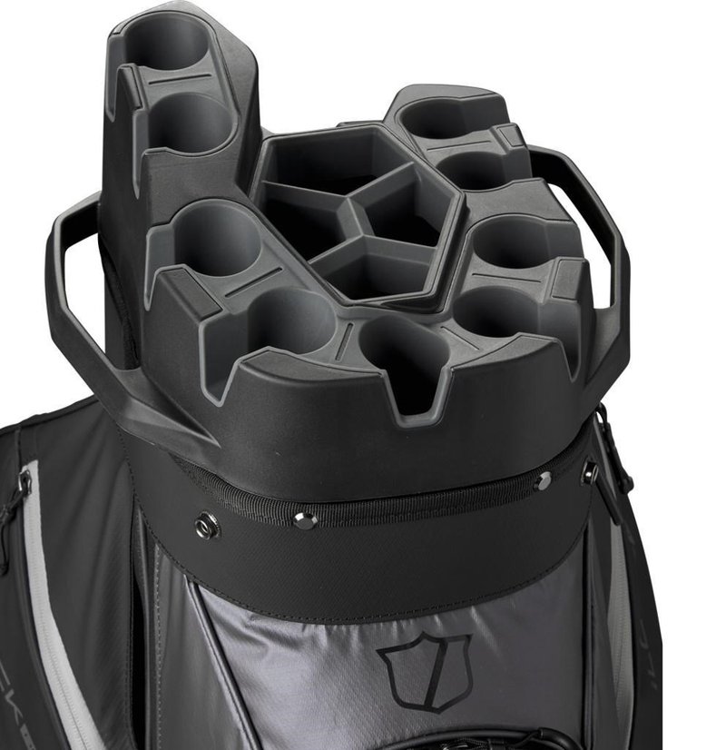 Wilson I-Lock Dry cart bag, negro/gris