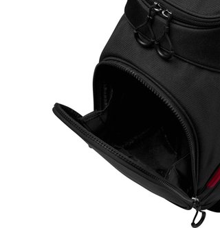Wilson I Lock cart bag, negro/rojo