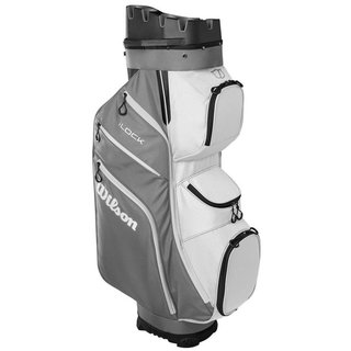 Wilson I Lock cart bag, gris/blanco/negro