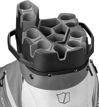 Wilson I Lock cart bag, gris/blanco/negro