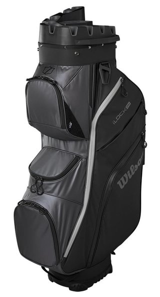 Wilson I Lock cart bag, negro/gris