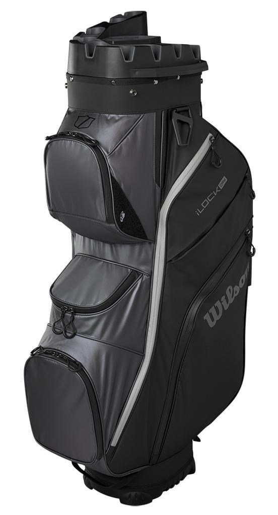 Wilson I Lock cart bag, negro/gris