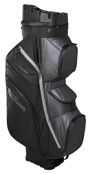 Wilson I Lock cart bag, negro/gris