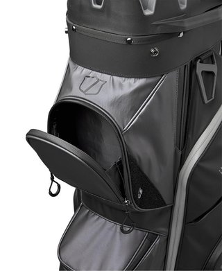 Wilson I Lock cart bag, negro/gris