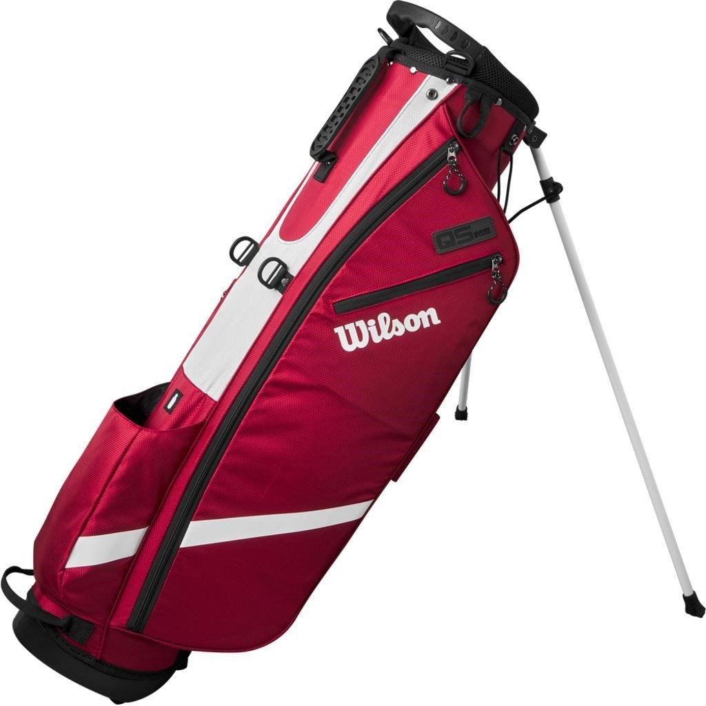 Wilson QS Quiver Carry stand bag, rojo/blanco/negro
