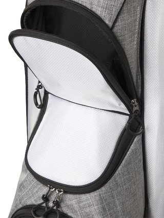 Wilson Feather cart bag, negro/gris/blanco