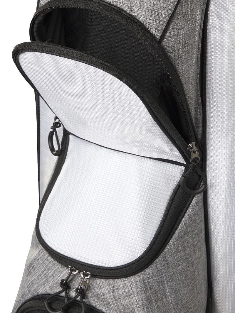 Wilson Feather cart bag, negro/gris/blanco