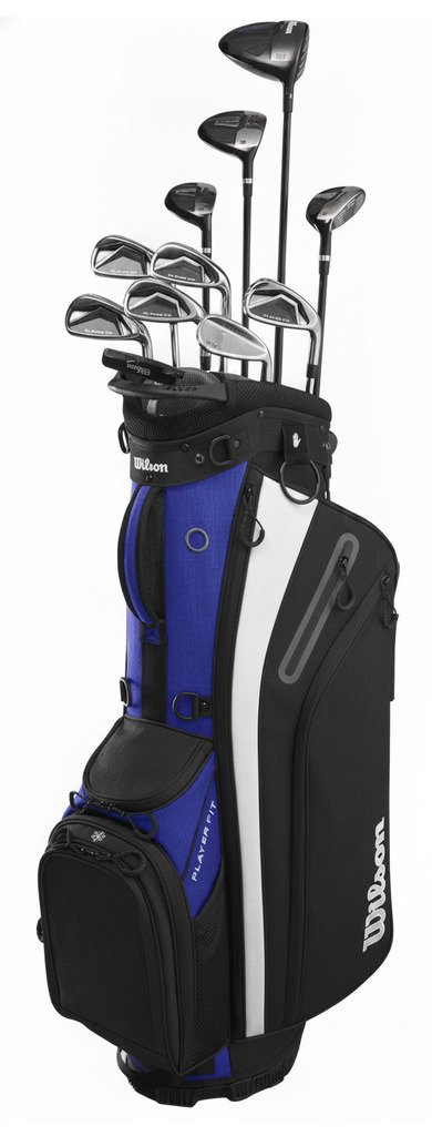 Wilson PlayerFit Premium set de golf para hombre, acero