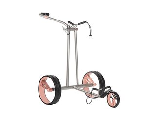 JuCad Phantom Titan Rose 2.0 carrito eléctrico + bolsa de transporte, titanio