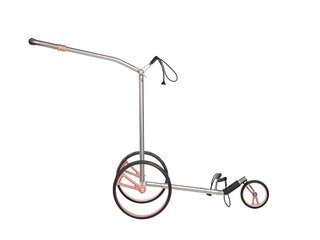 JuCad Phantom Titan Rose 2.0 carrito eléctrico + bolsa de transporte, titanio