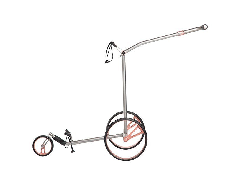 JuCad Phantom Titan Rose 2.0 carrito eléctrico + bolsa de transporte, titanio
