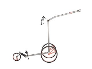 JuCad Phantom Titan Rose 2.0 carrito eléctrico + bolsa de transporte, titanio
