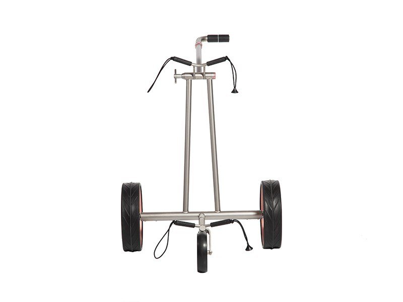 JuCad Phantom Titan Rose 2.0 carrito eléctrico + bolsa de transporte, titanio