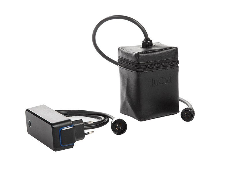 JuCad Phantom Titan Rose 2.0 carrito eléctrico + bolsa de transporte, titanio