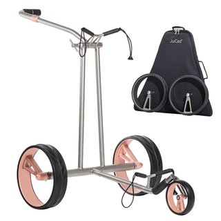 JuCad Phantom Titan Rose 2.0 carrito eléctrico + bolsa de transporte, titanio