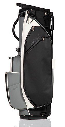 JuCad 2in1 FIirst Class stand bag, negro/gris/blanco