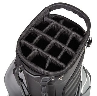 JuCad 2in1 FIirst Class stand bag, blanco