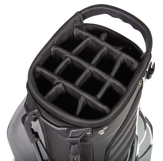 JuCad 2in1 FIirst Class stand bag, blanco