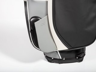 JuCad 2in1 FIirst Class stand bag, blanco