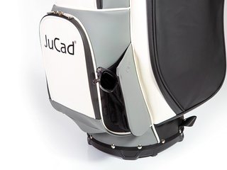 JuCad 2in1 FIirst Class stand bag, blanco