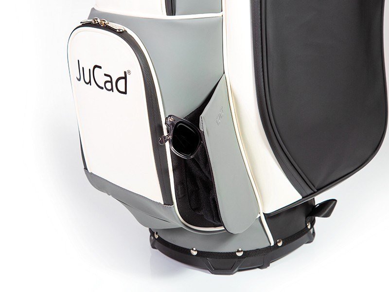 JuCad 2in1 FIirst Class stand bag, blanco