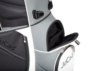 JuCad 2in1 FIirst Class stand bag, blanco