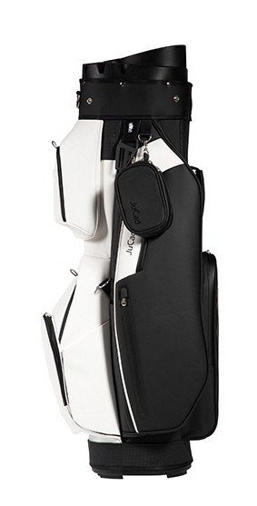 JuCad First Class Revolution cart bag, negro/blanco