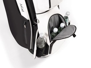 JuCad First Class Revolution cart bag, negro/blanco
