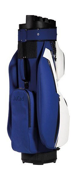 JuCad First Class Revolution cart bag, azul real/blanco