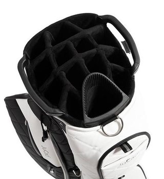 JuCad First Class cart bag, beige/lila/rosa