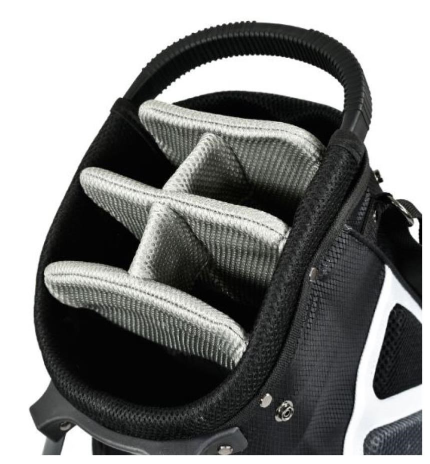 Masters GX1 Gts set de golf para hombre, grafito, + bolsa stand, negro/gris/blanco