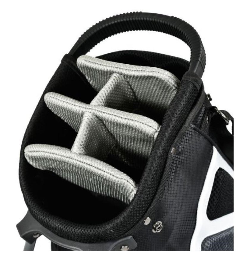 Masters GX1 Gts set de golf para hombre, grafito, + bolsa stand, negro/gris/blanco