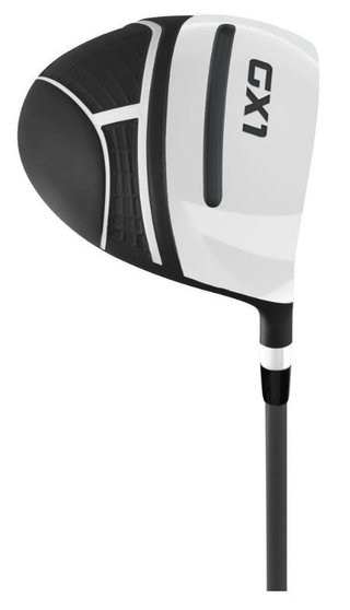 Masters GX1 Gts set de golf para hombre, grafito, + bolsa stand, negro/gris/blanco