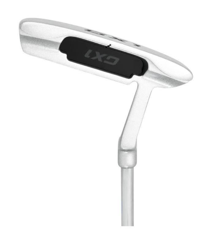 Masters GX1 Gts set de golf para hombre, grafito, + bolsa stand, negro/gris/blanco