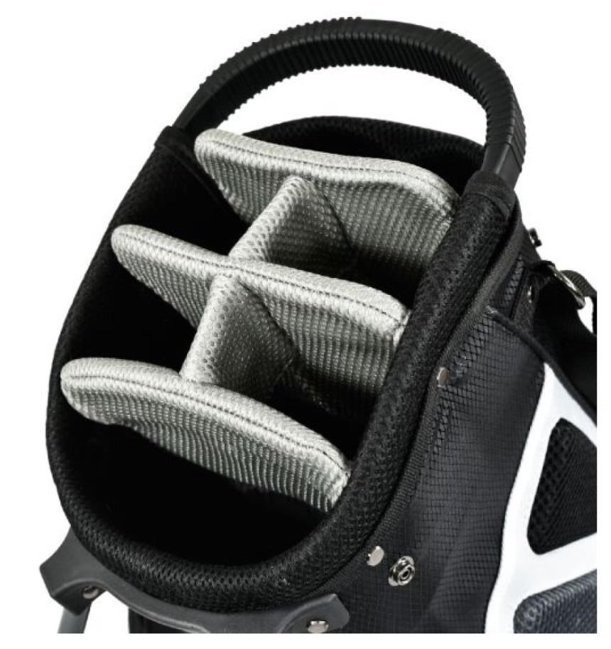 Masters GX1 Gts set de golf de hombre, grafito, MLH + stand bag, negro/gris/blanco