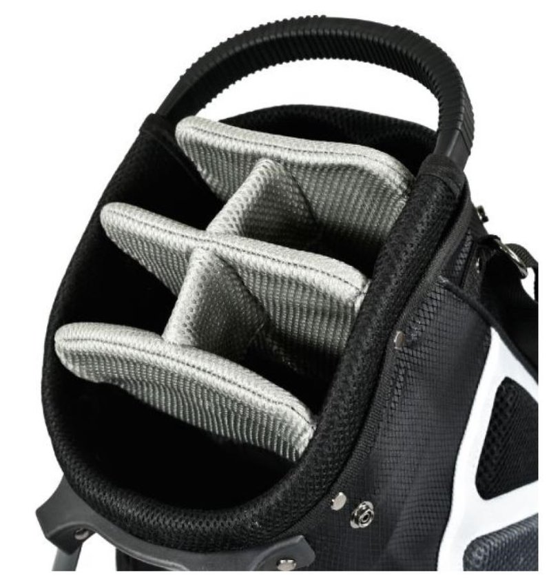 Masters GX1 Gts set de golf de hombre, grafito, MLH + stand bag, negro/gris/blanco