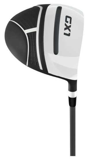 Masters GX1 Gts set de golf de hombre, grafito, MLH + stand bag, negro/gris/blanco