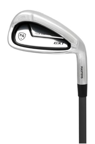 Masters GX1 Gts set de golf de hombre, grafito, MLH + stand bag, negro/gris/blanco