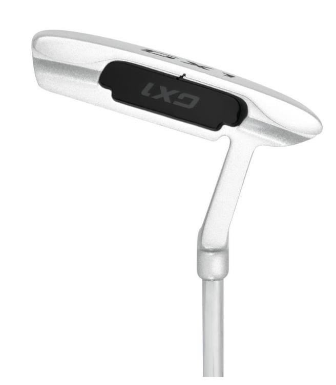 Masters GX1 Gts set de golf de hombre, grafito, MLH + stand bag, negro/gris/blanco