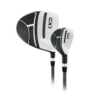 Masters GX1 Gts set de golf medio de hombre, grafito + stand bag, negro/gris/blanco
