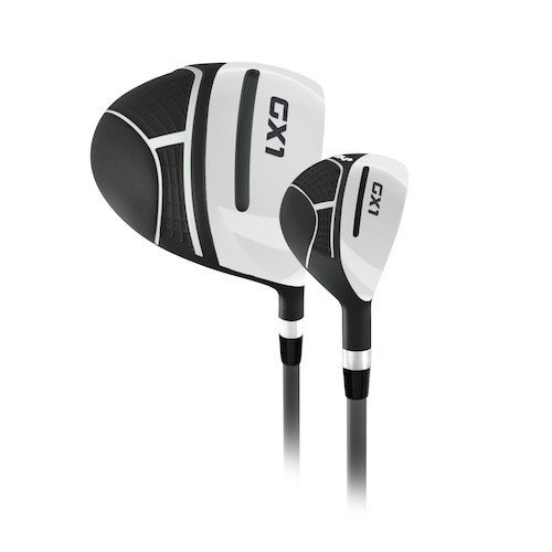 Masters GX1 Gts set de golf medio de hombre, grafito + stand bag, negro/gris/blanco