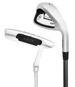 Masters GX1 Gts set de golf medio de hombre, grafito + stand bag, negro/gris/blanco