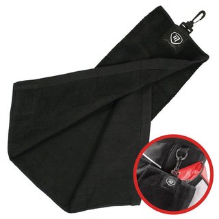 Masters Golf Masters Tri-Fold toalla de golf, negra