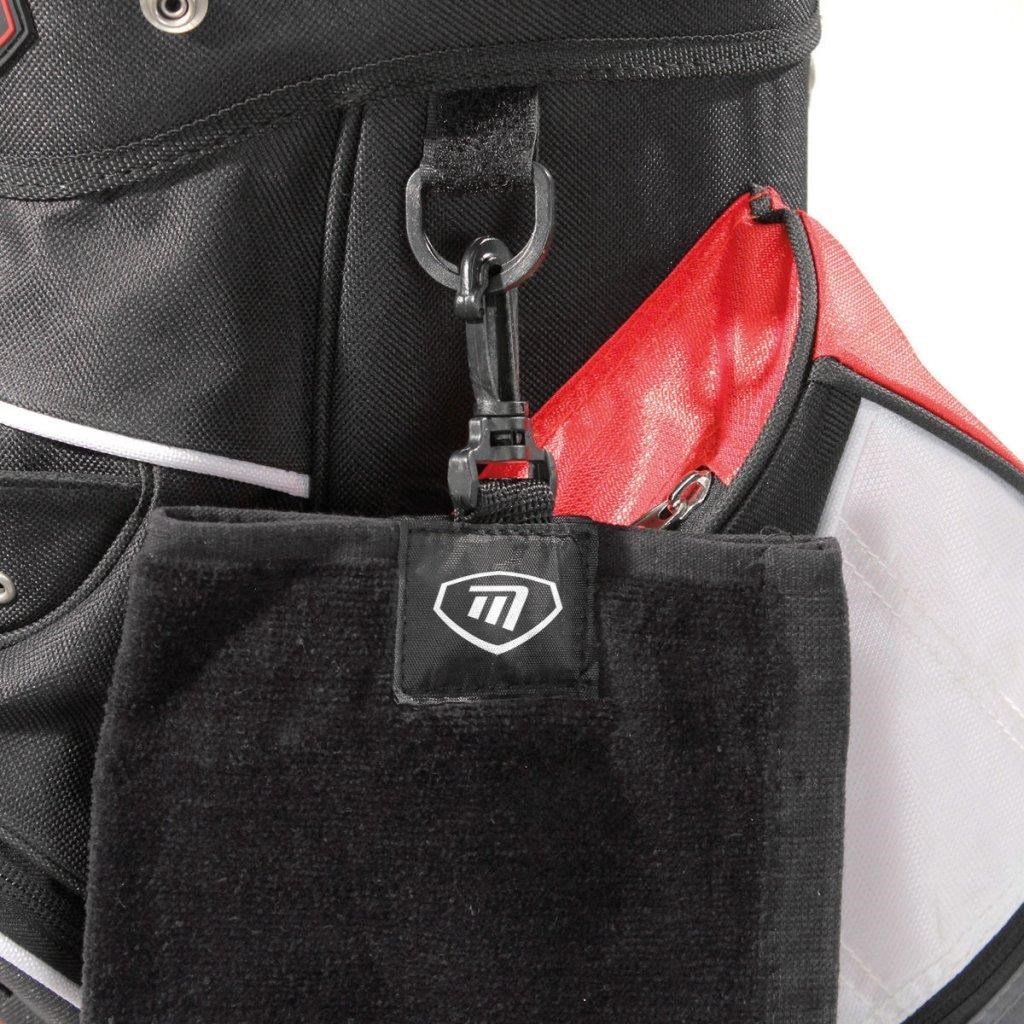 Masters Golf Masters Tri-Fold toalla de golf, negra