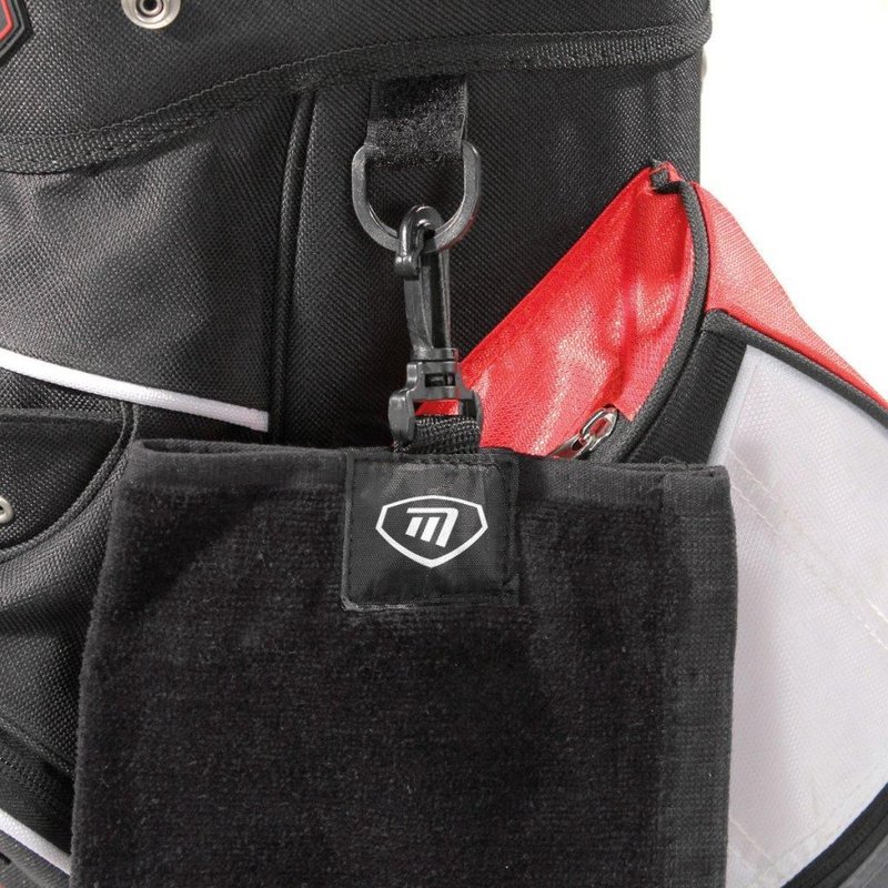 Masters Golf Masters Tri-Fold toalla de golf, negra