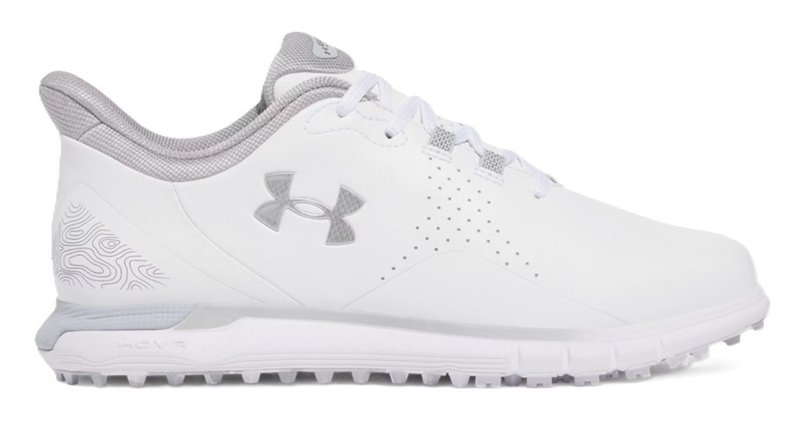 Under Armour Drive Fade SL zapatos de golf para hombre, blancos