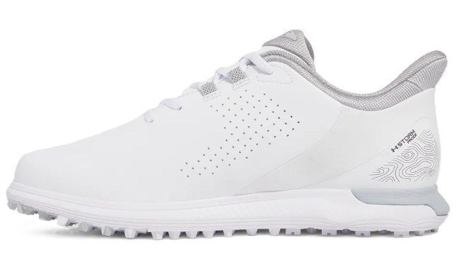 Under Armour Drive Fade SL zapatos de golf para hombre, blancos