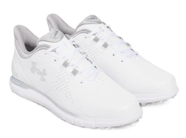 Under Armour Drive Fade SL zapatos de golf para hombre, blancos