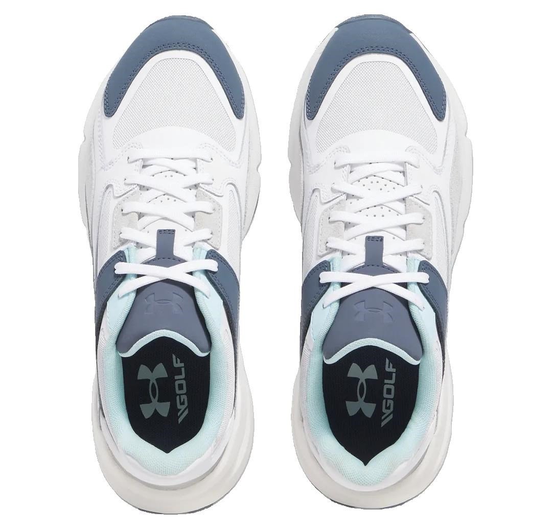 Under Armour Forge 96 zapatillas de golf unisex, blancas