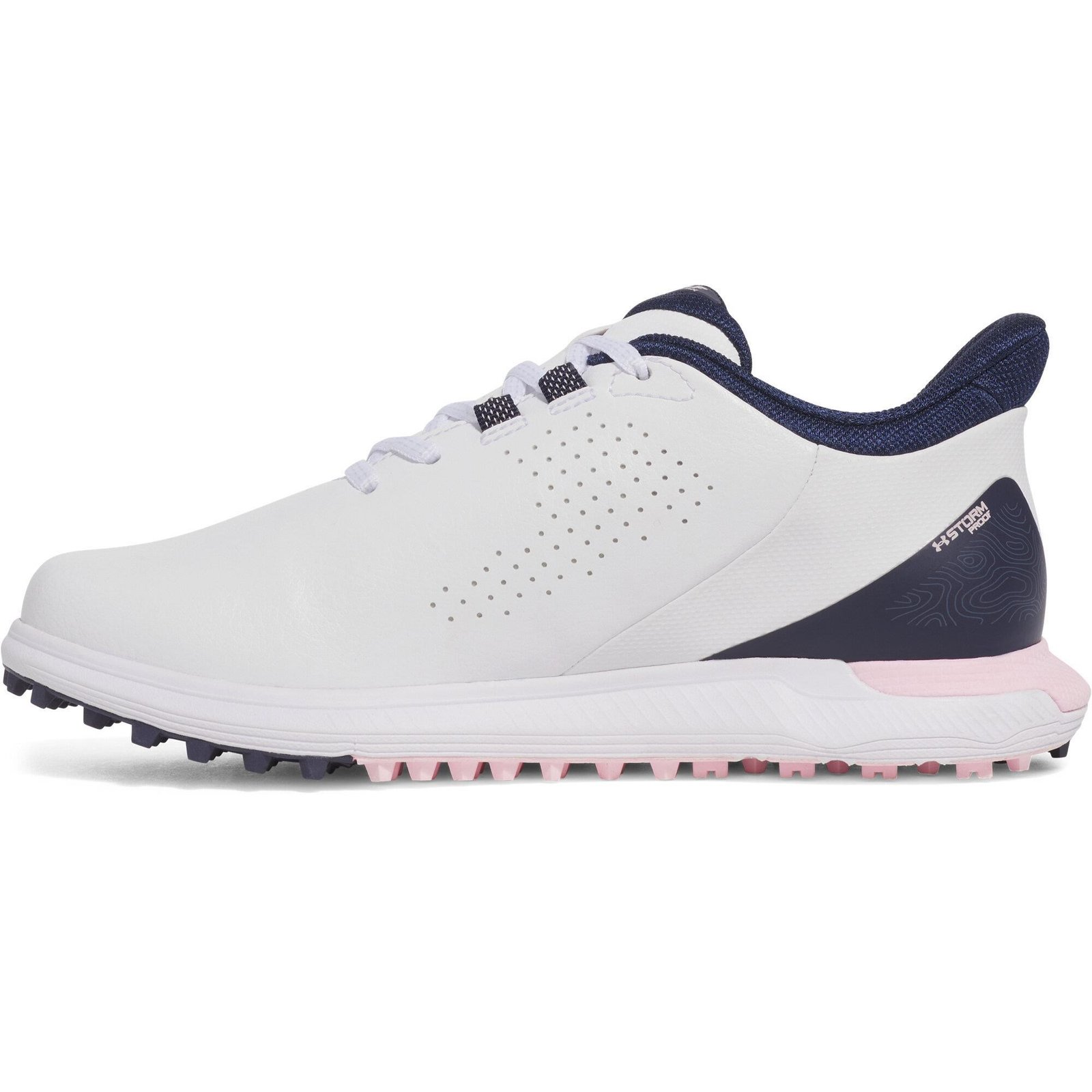 Under Armour Drive Fade SL zapatos de golf mujer, blanco